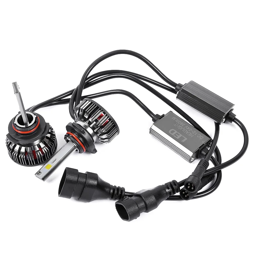 Автомобильная светодиодная фара AutoEC H4 H7 RGB управление через Bluetooth H1 H3 H8 H11 HB3 HB4