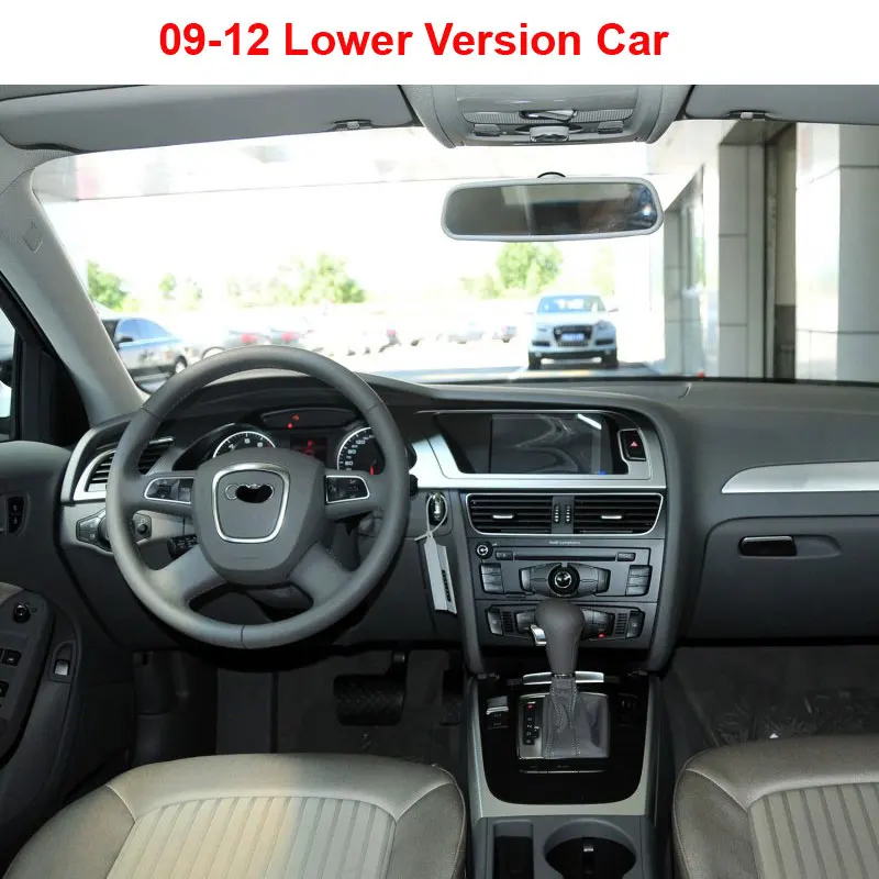 09-12 Car NO OEM GPS HFCYJIA ips сенсорный экран автомобильный gps Navi приемник для Audi A4L 09-16 Android 9,0 система 2+ 32 Гб ram BT SWC Phonelink wifi Google - Цвет: 09-12 Car NO OEM GPS