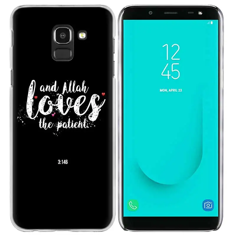 07 Жесткий пластиковый чехол для samsung Galaxy J2 J3 J4 J5 J6 J7 J8 Prime Plus мусульманский ислам бисмилла - Цвет: 07