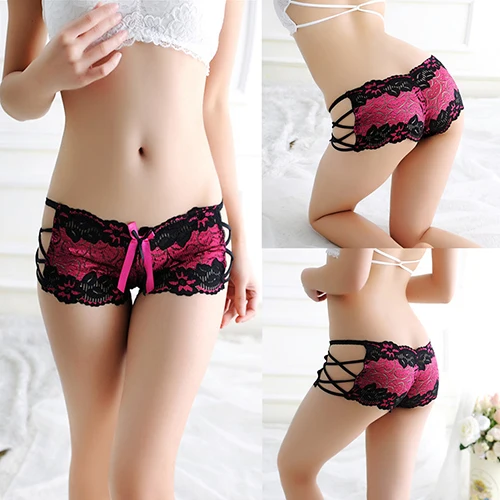Женское модное сексуальное кружевное нижнее белье с заниженной талией | Женская