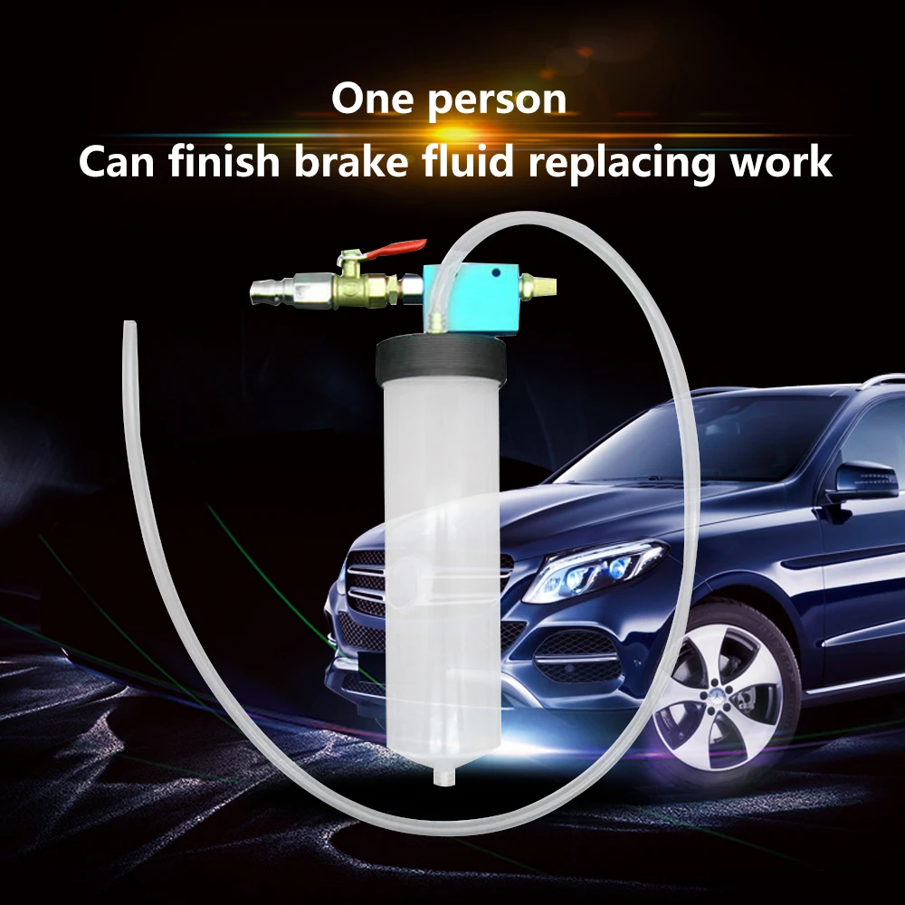 Auto Car Brake Fluid Oil Change Replacement Tool Hydraulic Clutch Pump Bleeder Empty Exchange Drained Kit J25C27 |
