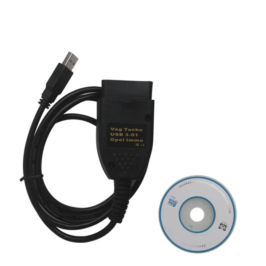 Высокое качество Vag Tacho USB 3 01 с программным обеспечением и для Opel Подушка