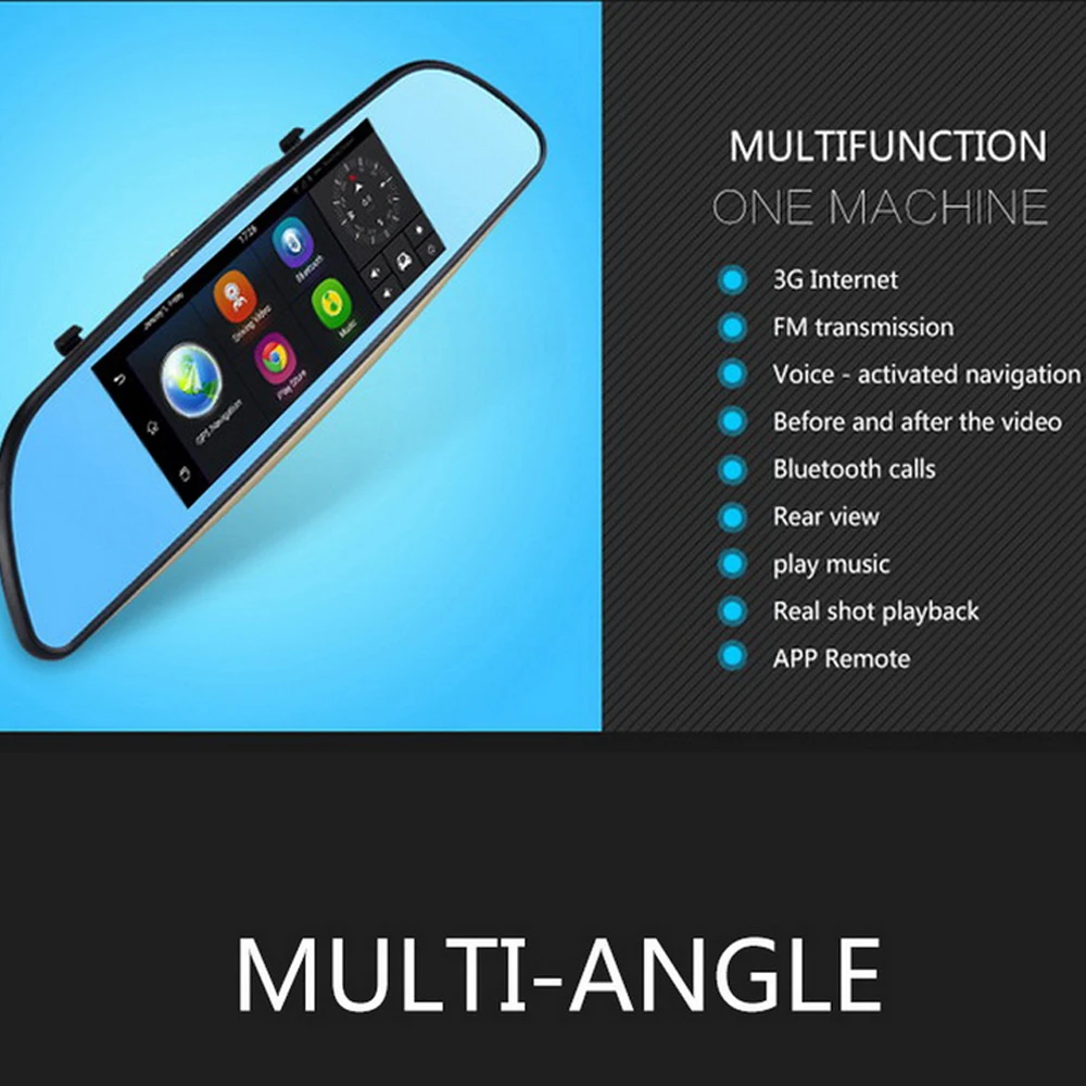 ROM 16 Гб Двойная камера с объективом зеркало заднего вида Специальный Android 4