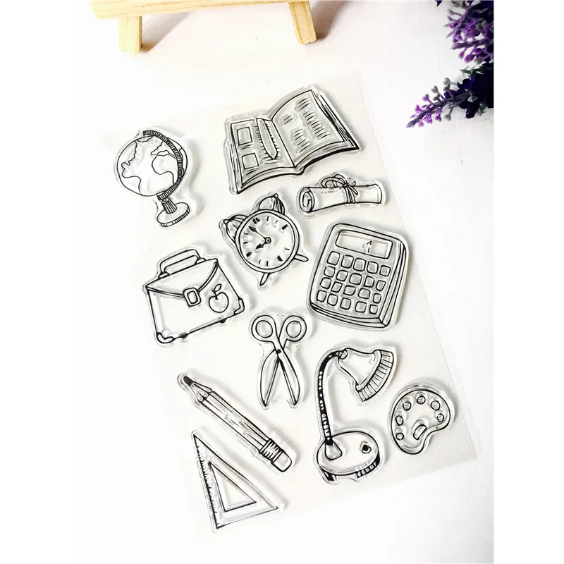 Силиконовые прозрачные штампы для скрапбукинга сделай сам альбом карточки