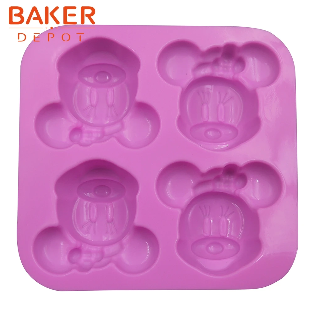 Силиконовая форма для выпечки торта с 4 отверстиями|cake mold|pudding moldsilicone cake mold |