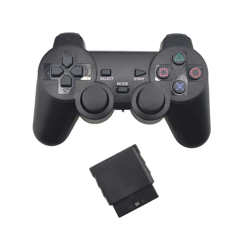 Беспроводной Вибратор 2,4G USB игровой контроллер JoyPad геймпад джойстик для PS2 PS3 PC