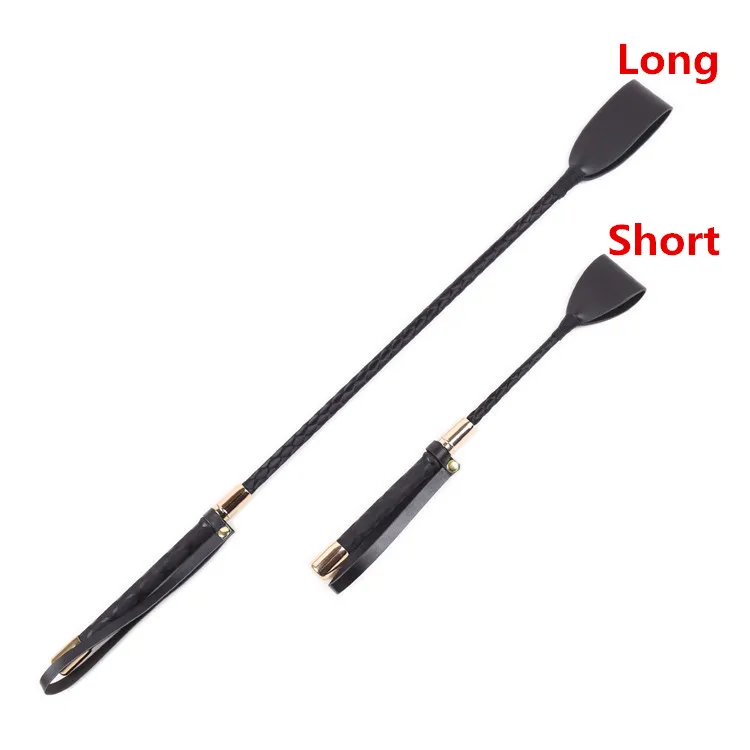 Long/Short Выбрать Одну Лошадь Whip Секс Порка Кнутом Pu кожа Flogger Кнут С Меч Ручкой Lash