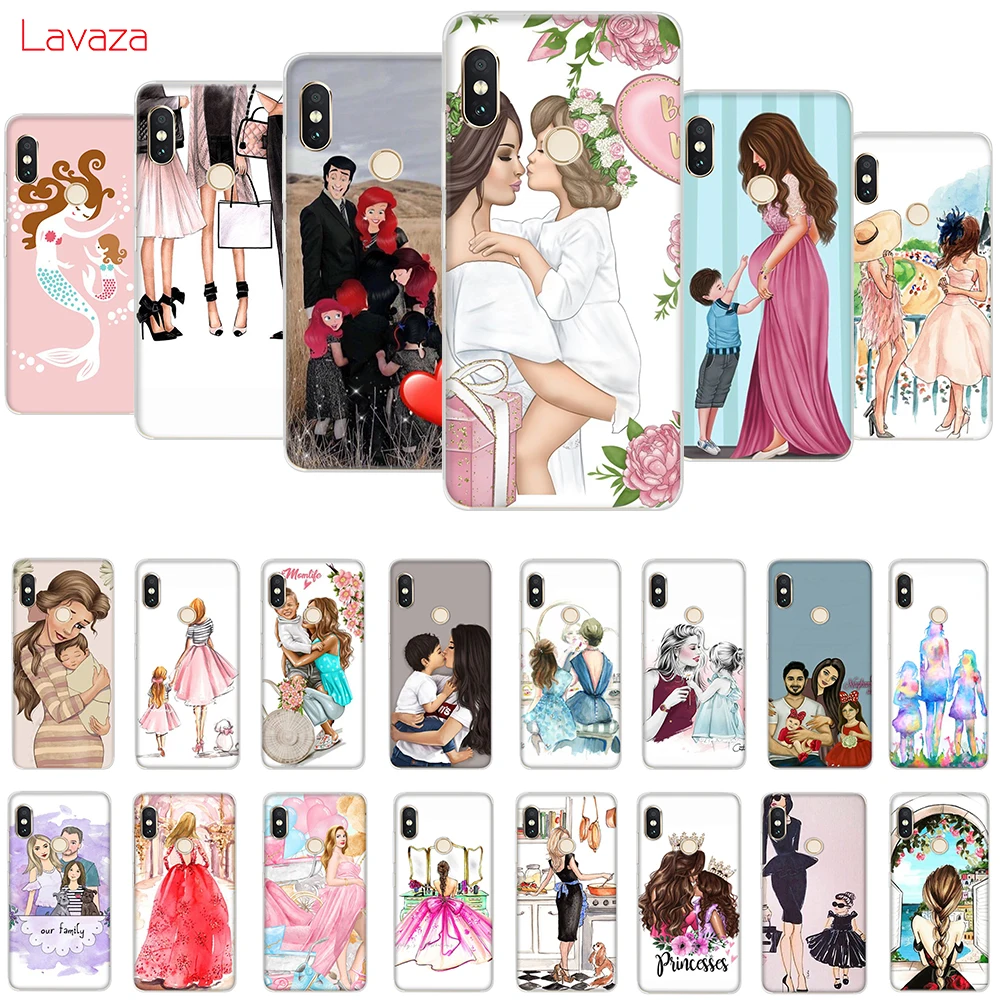 Жесткий чехол для телефона Lavaza Mom and Baby Huawei P30 Pro Lite Nova 3 3i Honor 8 9 10 7A