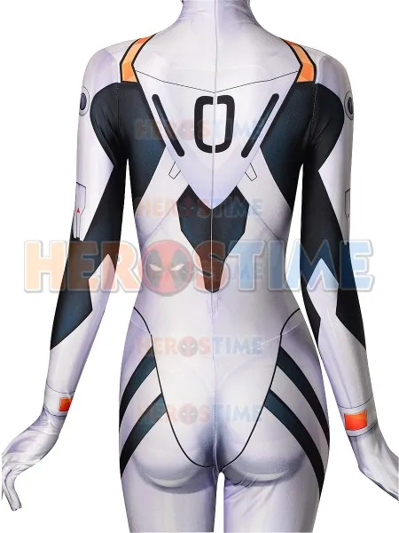 Горячая Распродажа, маскарадный костюм для девочек Ayanami Rei, 3D принт, спандекс, Zentai, боди, костюм на Хэллоуин для женщин