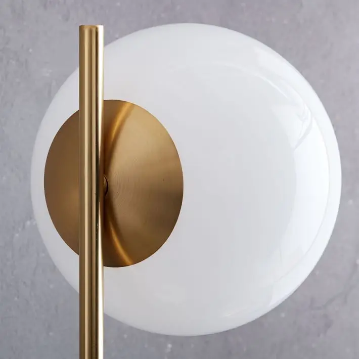 Современный стеклянный стол лампы скандинавские простые спальни прикроватная