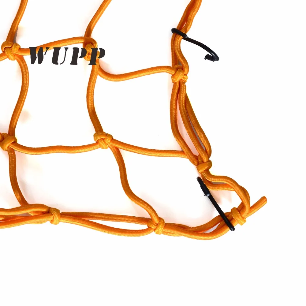 Motorcycle Bike Cargo Luggage Net Bungee With Plastic Hooks Yellow 40X40CM | Автомобили и мотоциклы