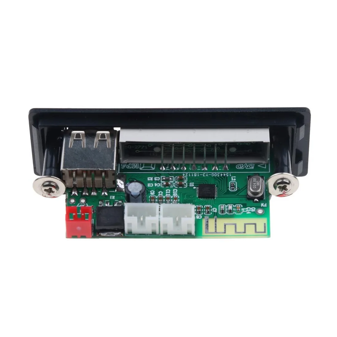 Marsnaska Car accessories Bluetooth5.0 MP3/WMA/WAV/APE Decoder Board 5V 12V Wireless Audio Module Color Screen USB FM Radio