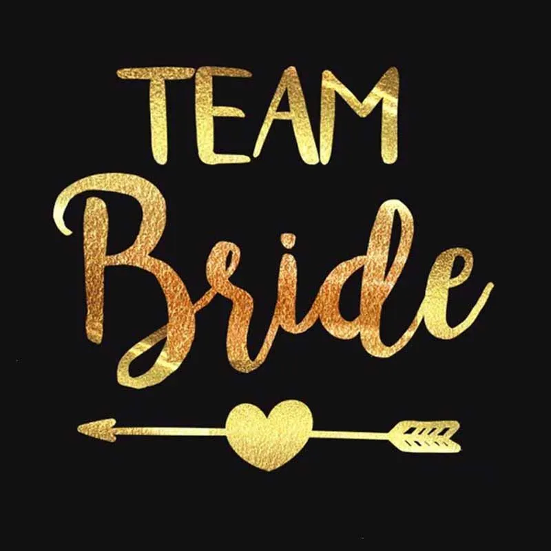 H Команда надпись «Bride Tribe» Жених подружки невесты красного вина Стекло тату-наклейка для с надписью "Bride To Be" девичник вечерние свадебные украшения для душа подарок - Цвет: H