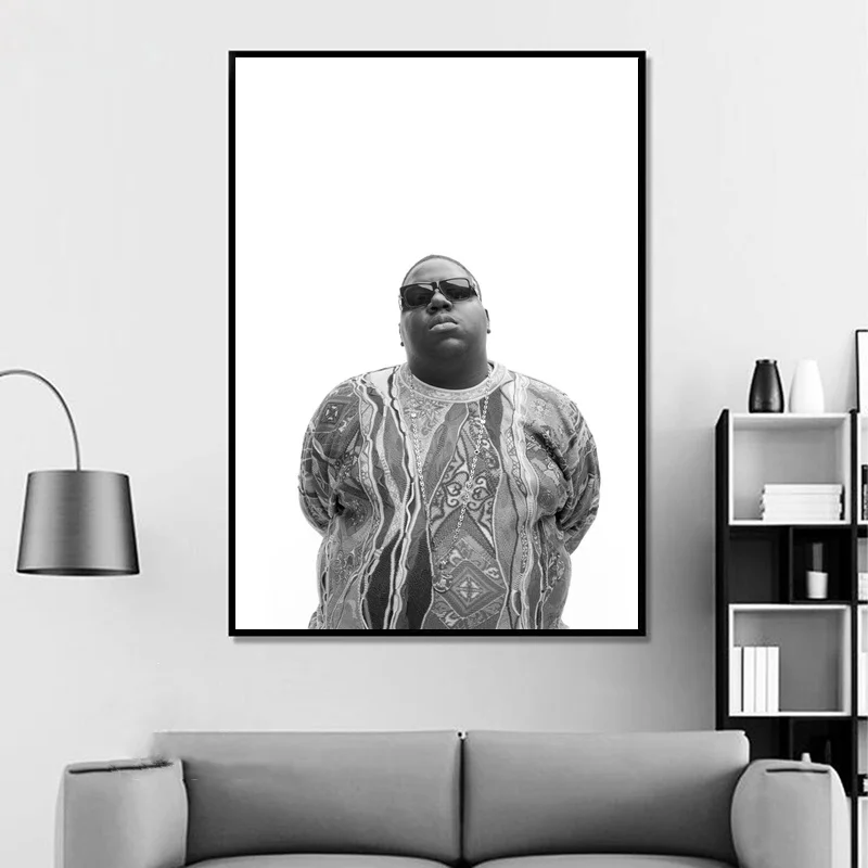 Большой плакат Biggie Smalls Singer музыкальный хип-хоп принт музыкальная группа звезда