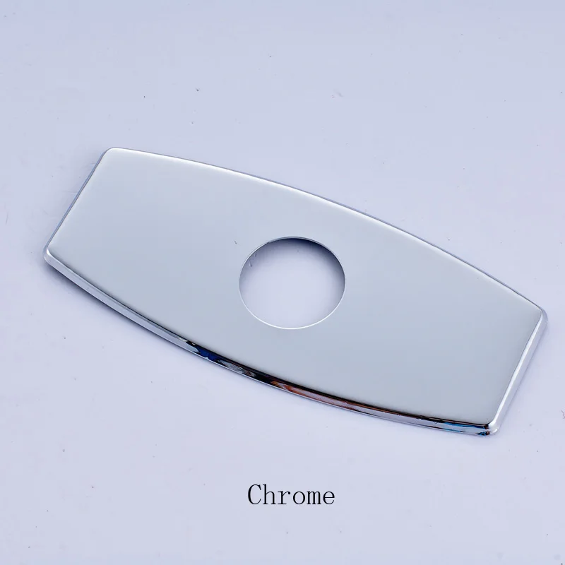 Chrome Rozin самые дешевые кухонные аксессуары для ванной комнаты 6 дюймов кухонный кран для раковины с отверстием, крышка на бортике - Цвет: Chrome