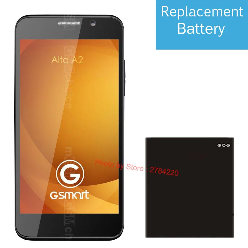 2000mAh Сменный Аккумулятор Bateria Batterie Baterij для Gigabyte Gsmart Alto A2 батареи мобильного телефона
