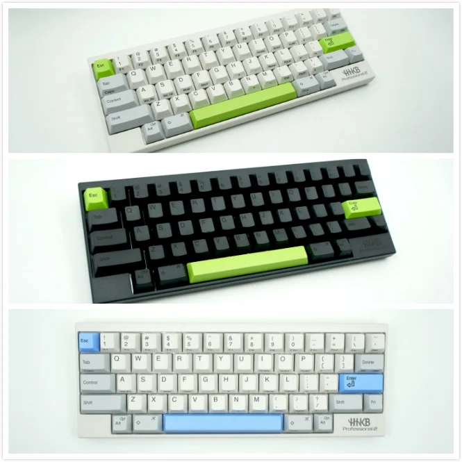 Для LEOPOLD Realforce HHKB cap acitive Keyboard ESC Enter пробел PBT Key cap s синий зеленый красный цвет