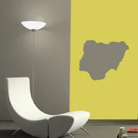 nigeria map globe earth country wall vinyl sticker custom made home decoration fashion design