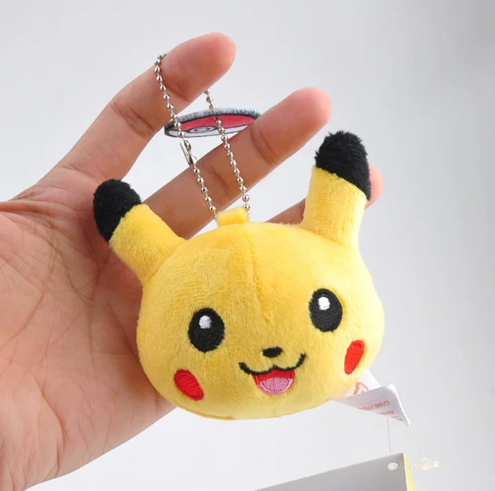 style E 7 см прибл. Чучело Пикачу плюшевые брелки игрушка Bulbasaur белка тонкий брелок подарок плюшевая игрушка кукла - Цвет: style E