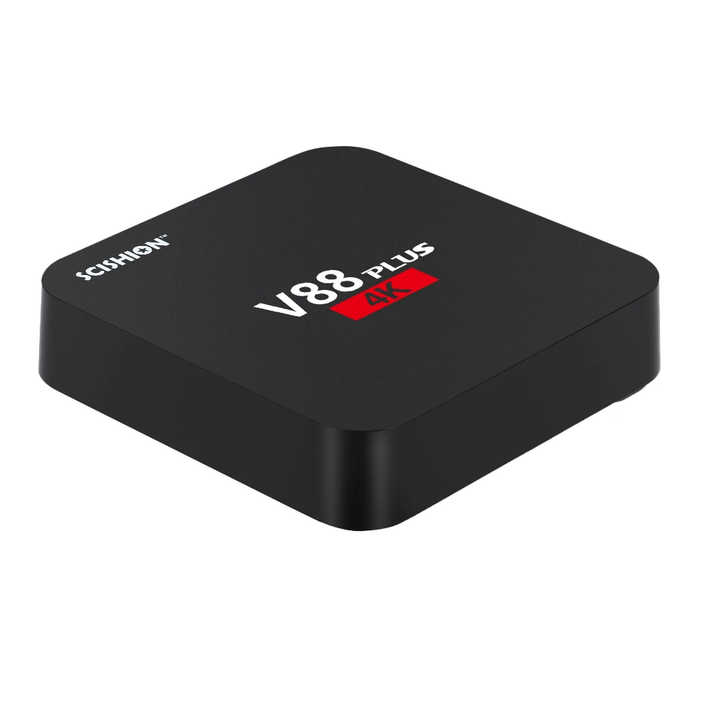 SCISHION V88 Plus Android 6 0 Смарт ТВ коробка RK3229 четырехъядерный 2G/8G UHD 4K WiFi H.265 VP9