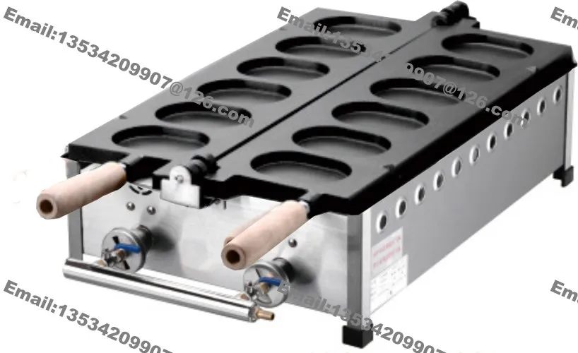 6 шт. антипригарный газовый корейский аппарат для приготовления яиц и хлеба 2 в 1|2