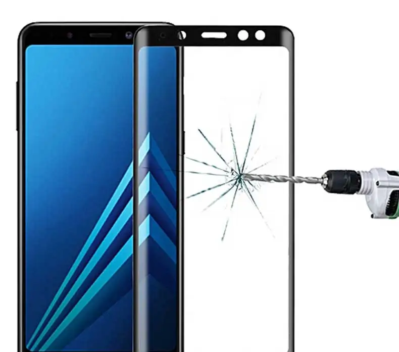 Закаленное стекло для samsung Galaxy A6 A8 A6Plus A8Plus A8 A6 Plus Защитная пленка для экрана
