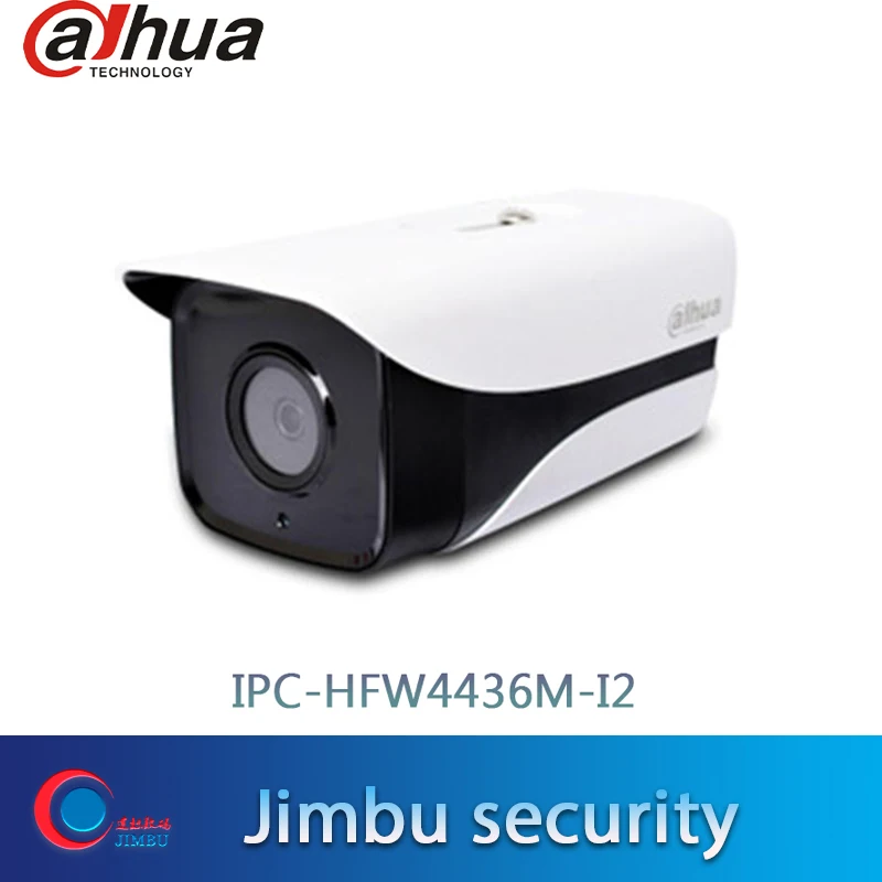 

Dahua POE 4MP H.265 IP camera IPC-HFW4436M-I2 surveillance IR WDR Bullet IP Camera Support Onvif