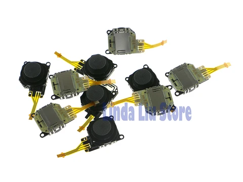 2 шт./лот, черный сменный 3D аналоговый джойстик, кнопка для PSP 3000/PSP3000 PSP 3001 3004 300X