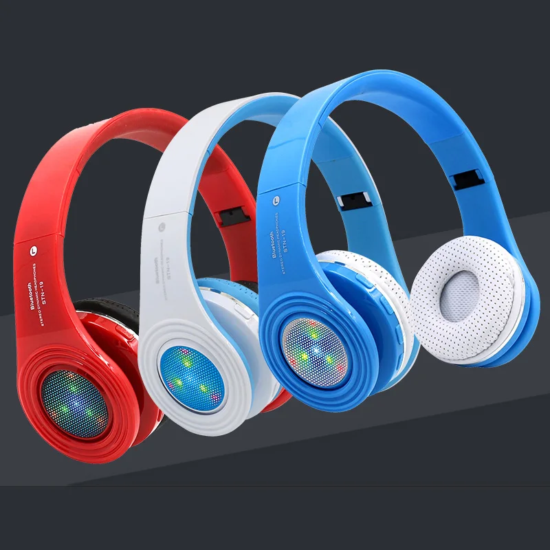TOPROAD STN 19 Bluetooth наушники беспроводной стерео с микрофоном Поддержка светодио дный