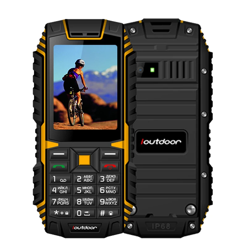 2018 new ioutdoor T1 IP68 Waterproof cellPhone 2.4Inch 128MB+32MB 2MP Dual SIM 2100mAh Rugged Shockproof Dustproof Mobile Phone | Мобильные