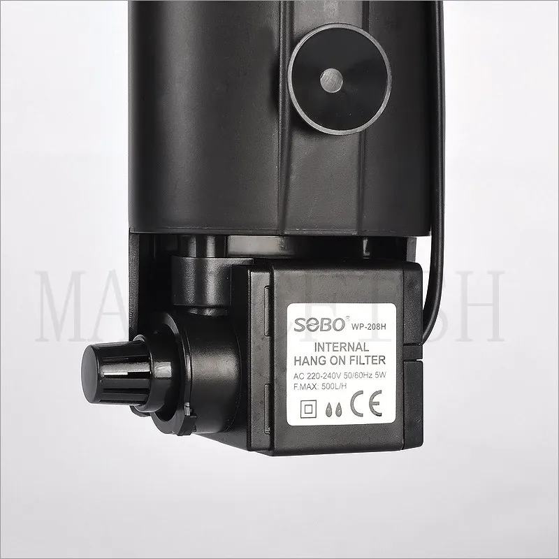 5W Low Water Aquarium Internal Filter Turtle Tank Hanging on Waterfall Circulation for Fish Reptile | Дом и сад