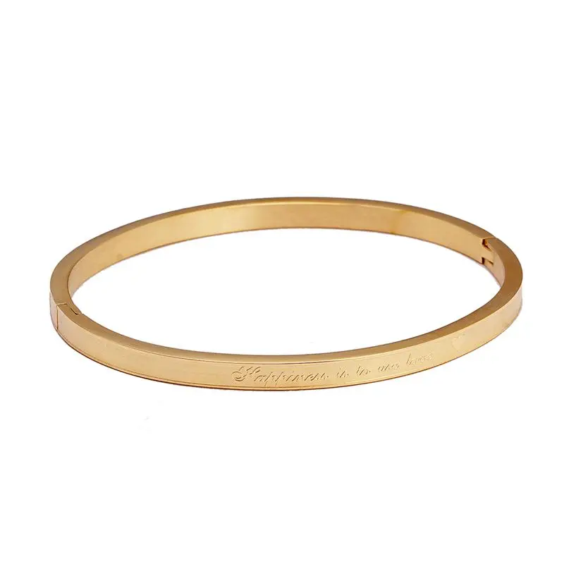 gold style 5 Роскошные брендовые браслеты, винтажные очаровательные браслеты из нержавеющей стали, открытые браслеты-манжеты для женщин, дамские повседневные Свадебные ювелирные изделия - Окраска металла: gold style 5
