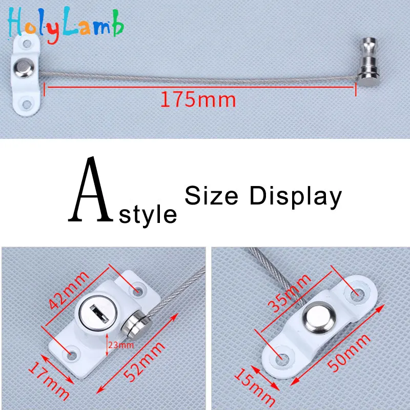 1 шт. оконный ограничитель ребенок для блокировки окон Безопасный Замок