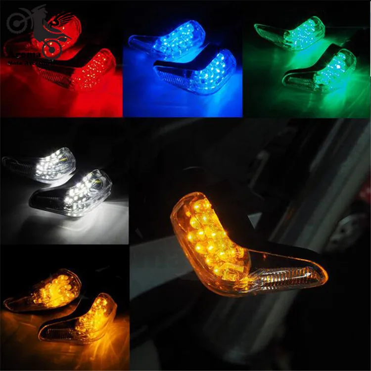 Универсальный светодиодный указатель поворота для мотоцикла 10 мм yamaha honda suzuki