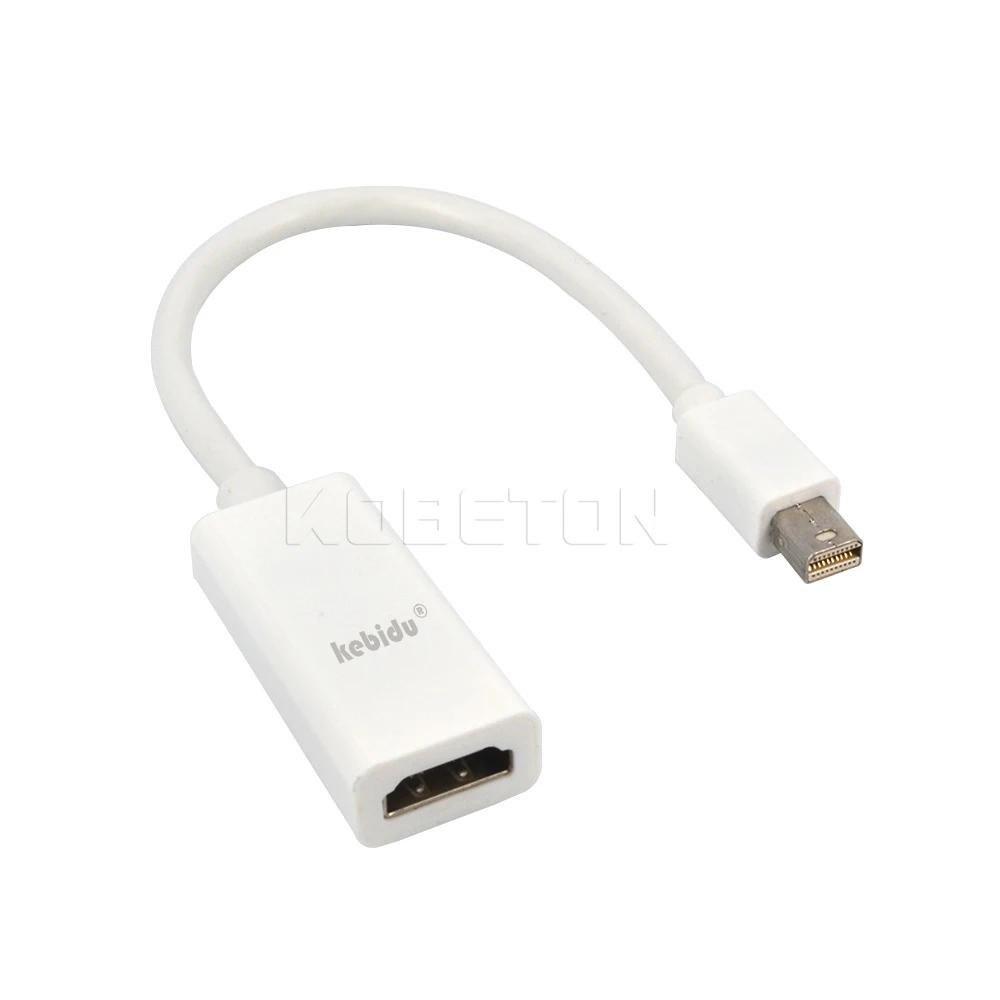 Kebidu Mini Display Port DP to HDMI-совместимый кабель-адаптер для Apple Mac Macbook Pro Air | Электроника