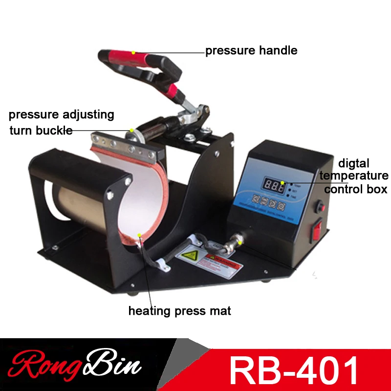 ST 610 6 в 1 комбинированная кружка пресс печатная машина сублимационный принтер для