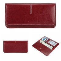 genuine cow leather card holder wallet chic flat card cash holder simple clutch wallet for women ubty0004