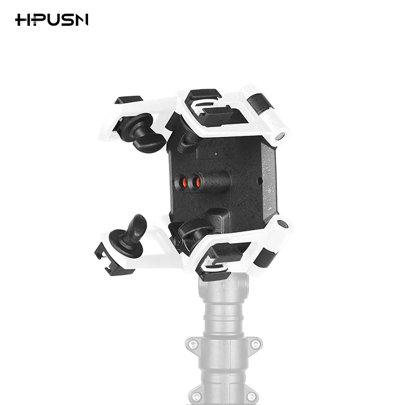 HPUSN 4 в 1 тройной адаптер для вспышки Speedlite держатель зонта стойка освещения