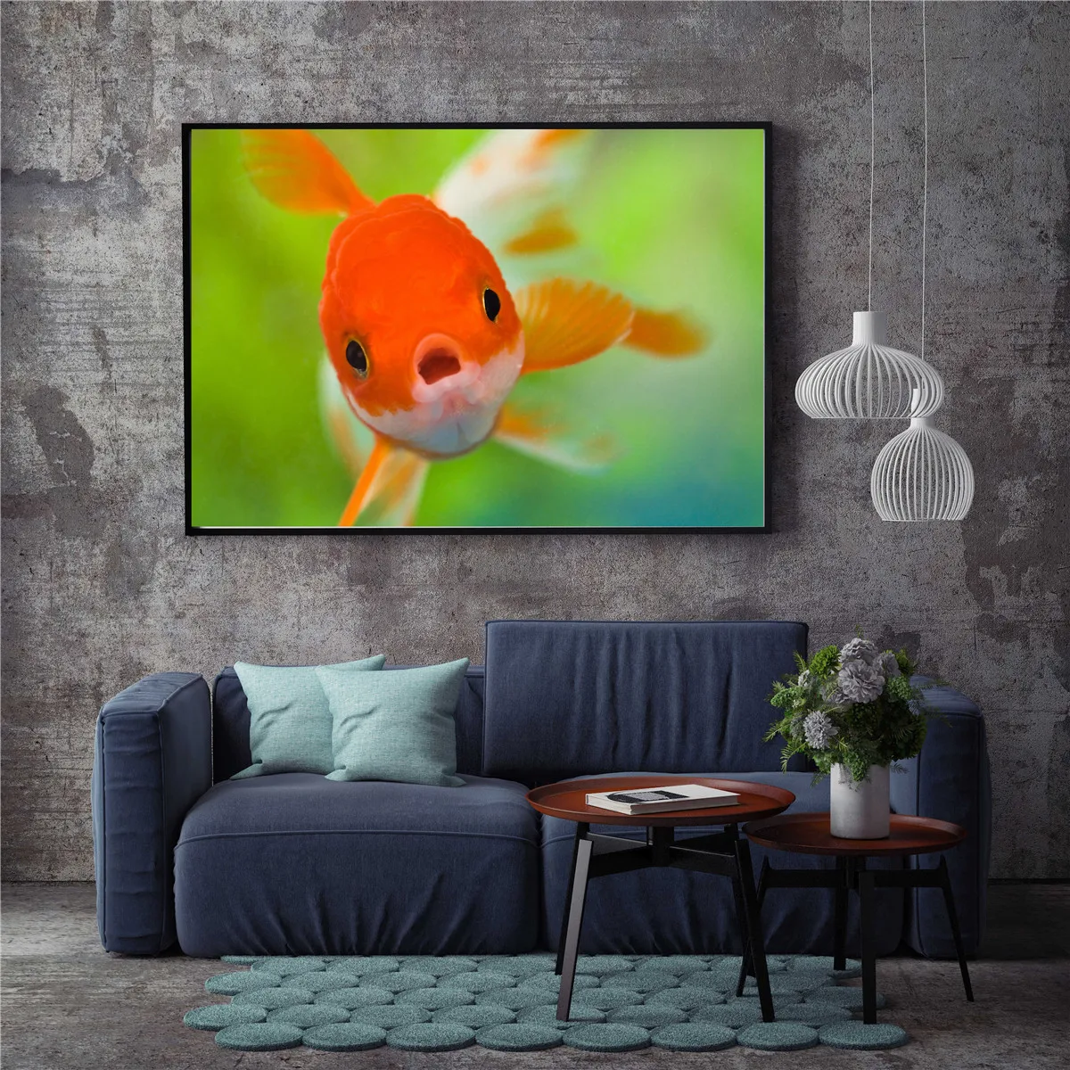 Детский бачок для декорации Goldfishs в скандинавском стиле милый питомец