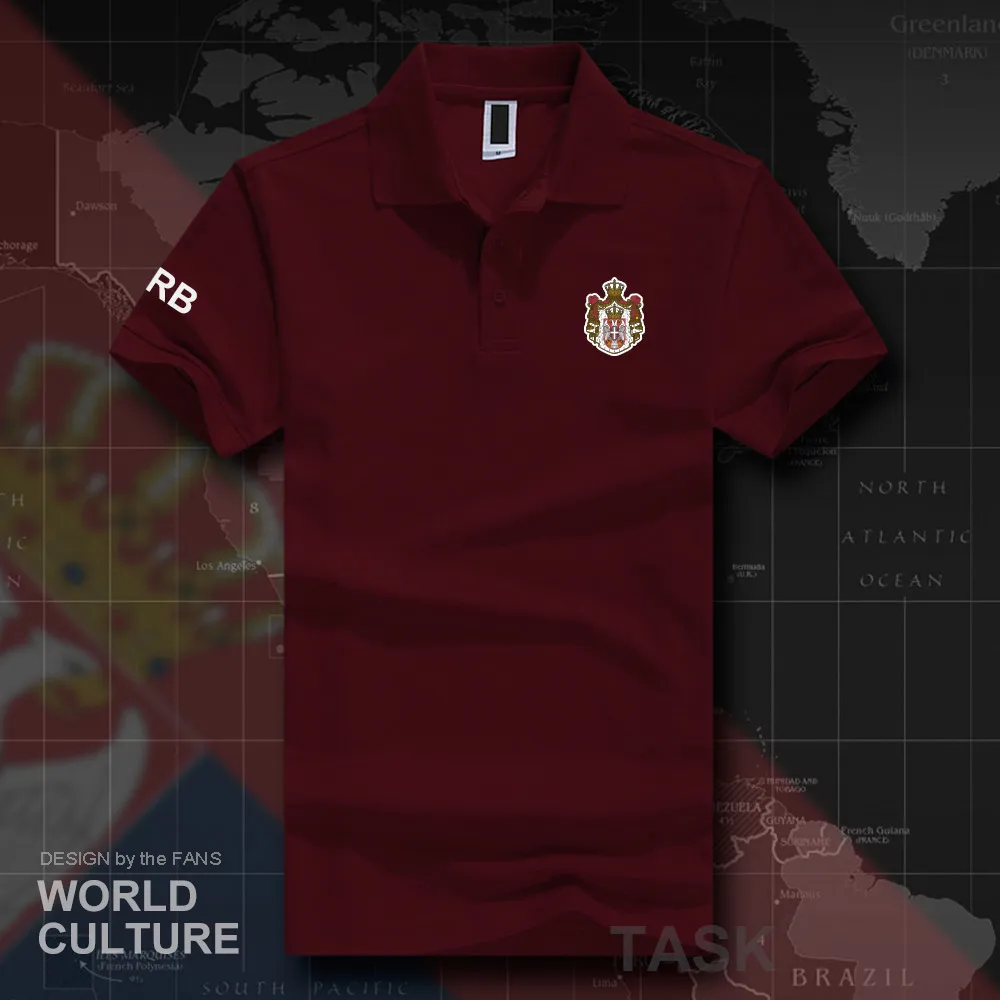 Рубашка поло мужская с коротким рукавом белая принтом для стран из хлопка 20|Поло|