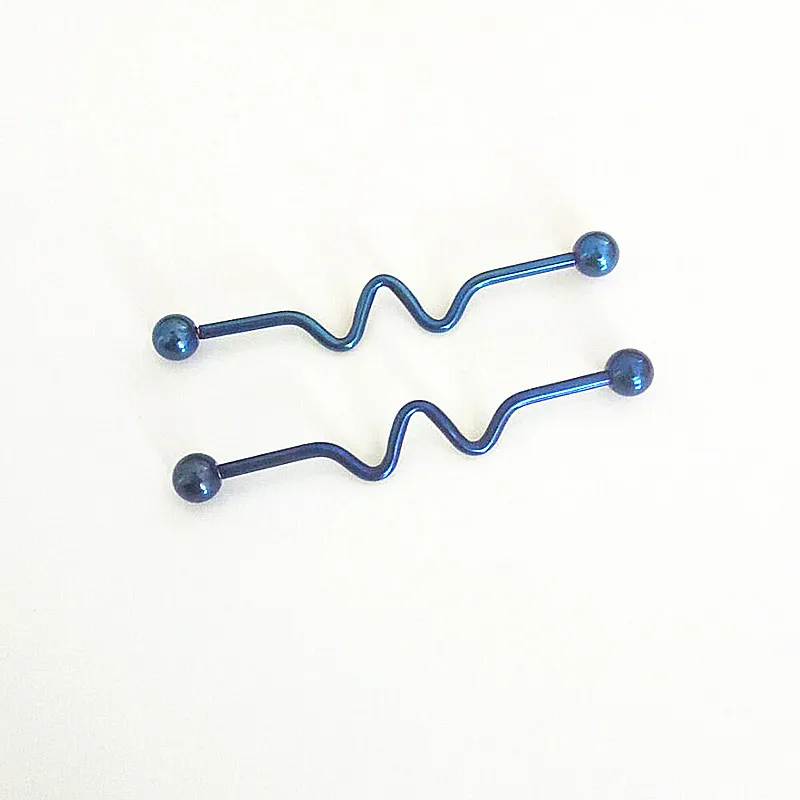 Штанга-гвоздик из нержавеющей стали для пирсинга изделие прокола уха языка тела