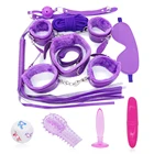 11 шт.набор DOMI, наручники, кандалы, анальная пробка, вибратор, дилдо, эротические игрушки для взрослых развлечений, фетиш-товары для женщин, бандаж, секс-игрушки