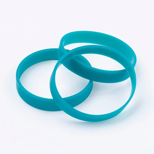 DarkTurquoise 15 цветов для выбора, не содержит силикона Напульсники красочные ювелирные изделия браслет спортивный унисекс Браслеты, шнур Браслеты, 2-1/"(63 мм); 12x2 мм - Окраска металла: DarkTurquoise