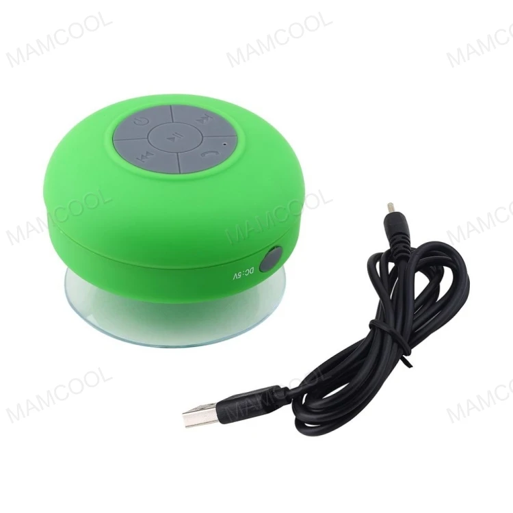 Портативный Беспроводной bluetooth Душ Водонепроницаемый Динамик присоски в