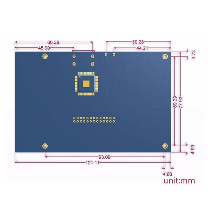 5-дюймовый сенсорный ЖК-экран HDMI Raspberry Pi 3 ЖК-монитор 800x480 для бананового 3/2 Модель B