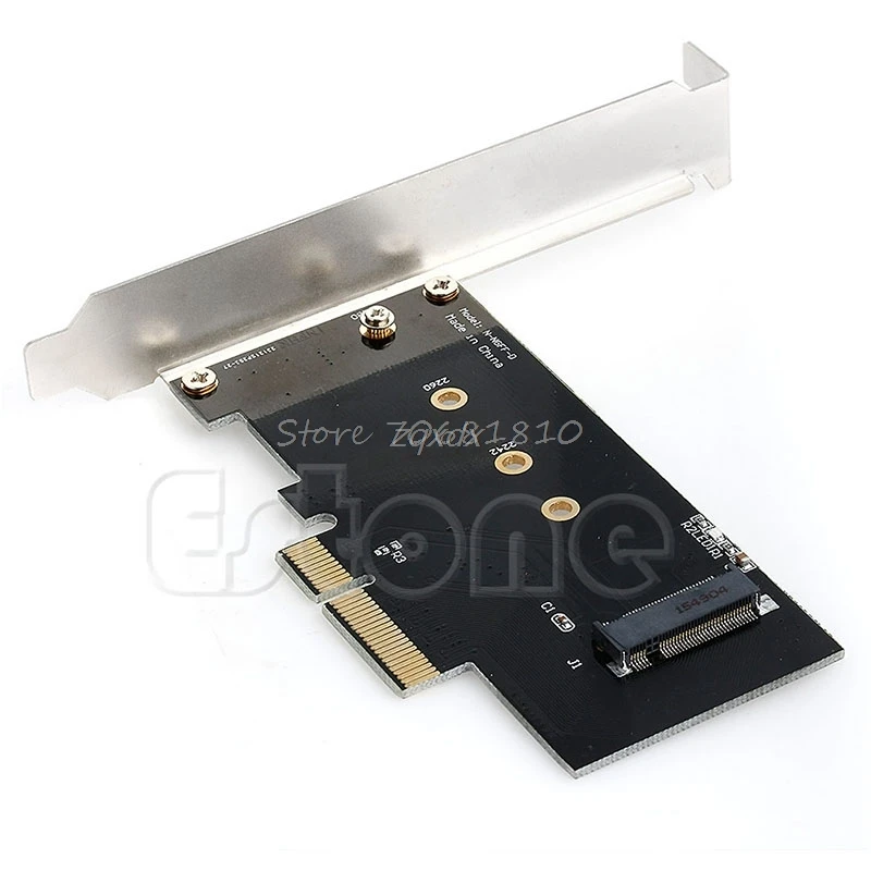 Адаптер для PCI E x4 M.2 NGFF SSD XP941 SM951 M6E PM951 950 PRO Прямая поставка|950 pro ssd|pci-e x4ssd |