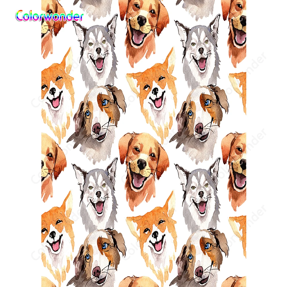 Colorwonder фон для фотосъемки с изображением диких животных фото 5x7 лиса искусство