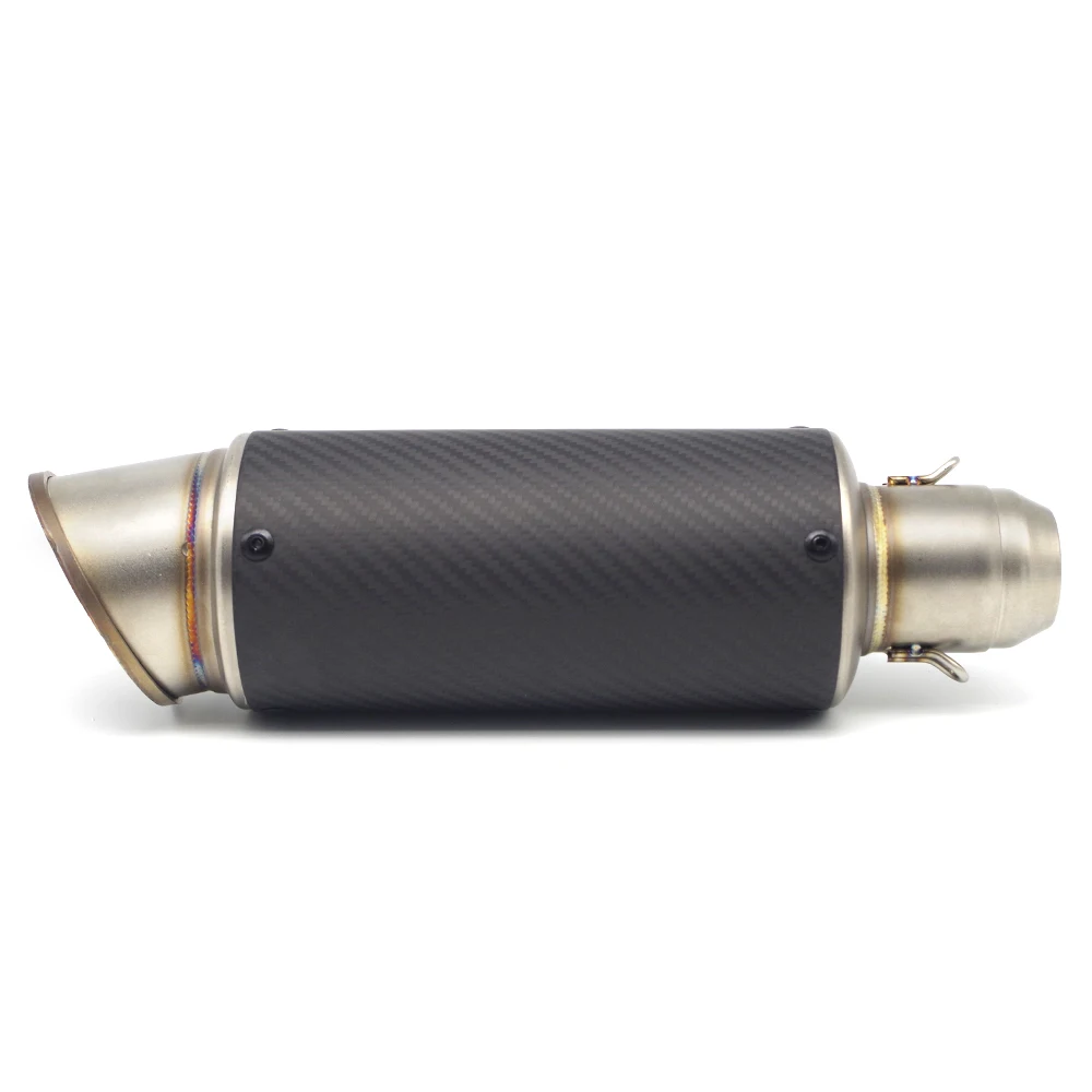 #56 мотоцикл 51 мм/61 мм углеродное волокно с дБ убийца выхлопной трубы для honda monkey