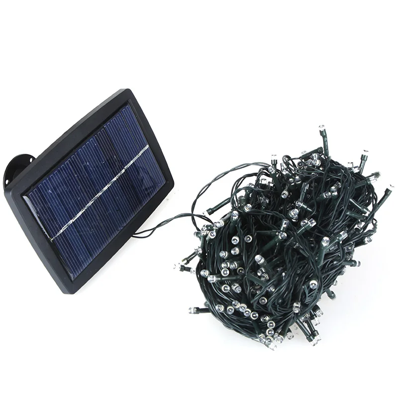 LONGSTAR Solar LED String Light Wedding Christmas Party Tree Fairy 300 White/Blue | Лампы и освещение