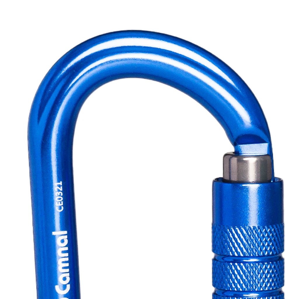 Высокопрочный дерево Arborist Karabiner 5 шт. 25KN алюминиевый карабин спасателя D типа авто замок альпинистский карабин